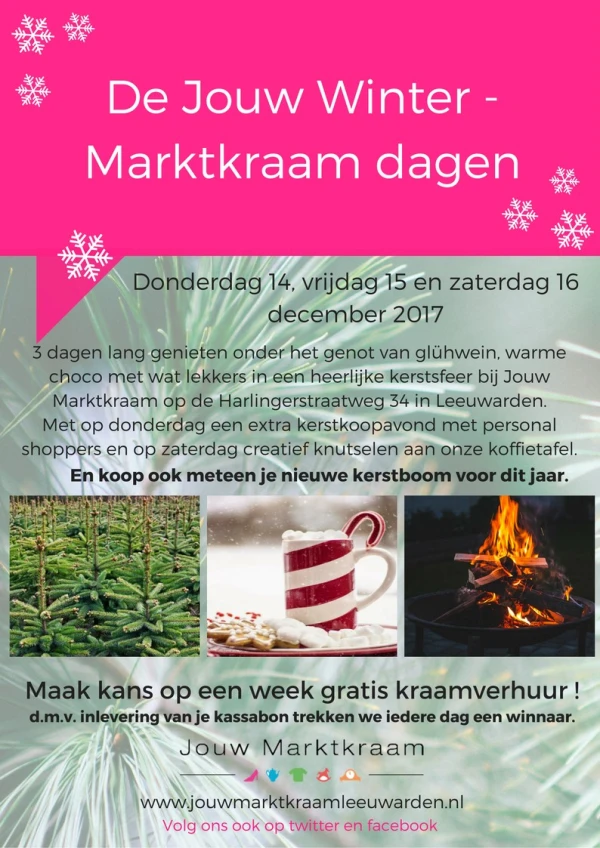 de Jouw Winter-Marktkraam dagen