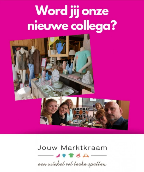 Word jij onze nieuwe collega?