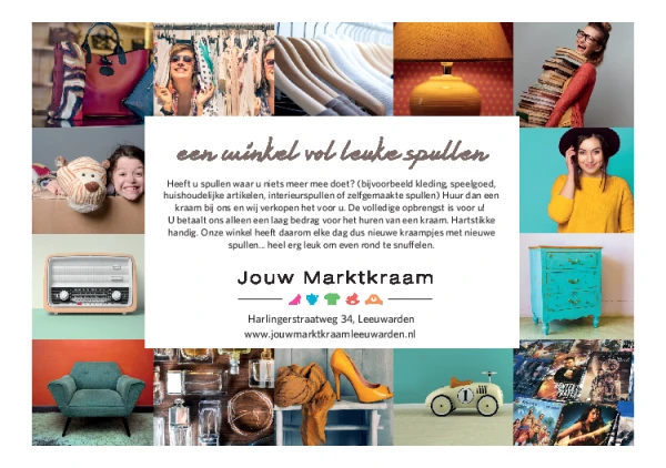 Kom nu een kraam huren